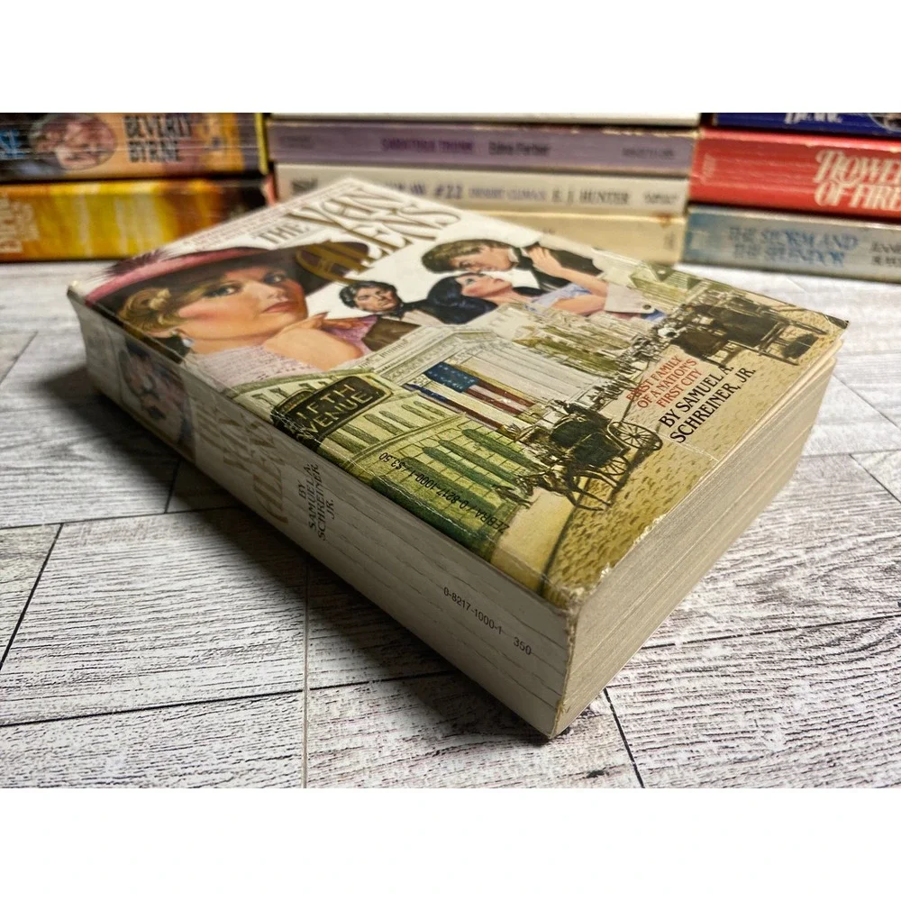 Van Alens Historical‎ Romance Paperback Book Samuel A Schreiner Zebra Books 1981